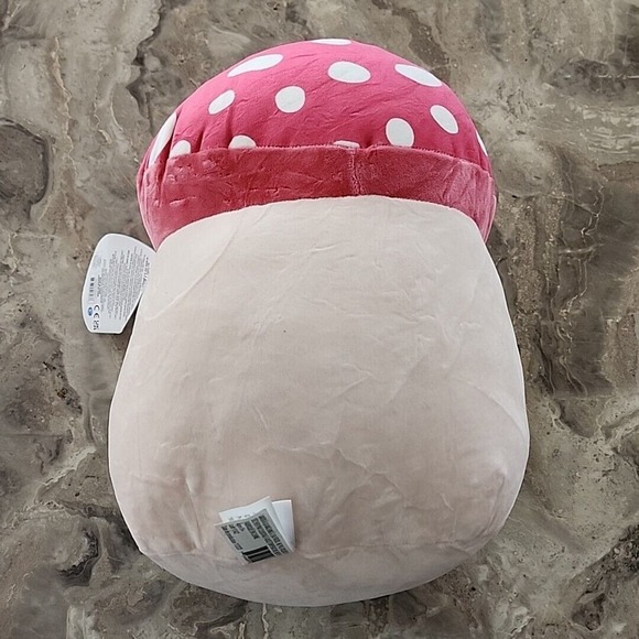 Squishmallows Kellytoy 12” Malcolm The Mushroom Plushie NWT - Picture 2 of 4